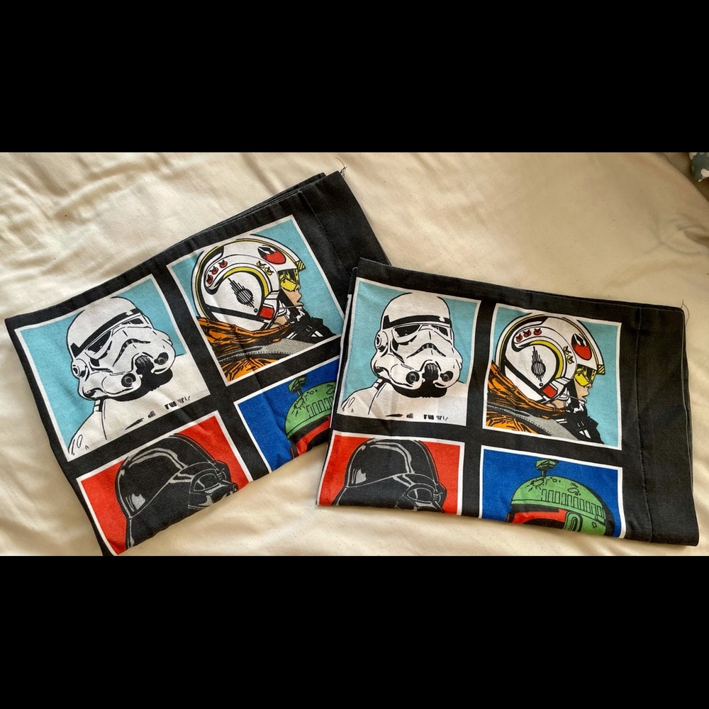 Star Wars Pillowcases *Rare*